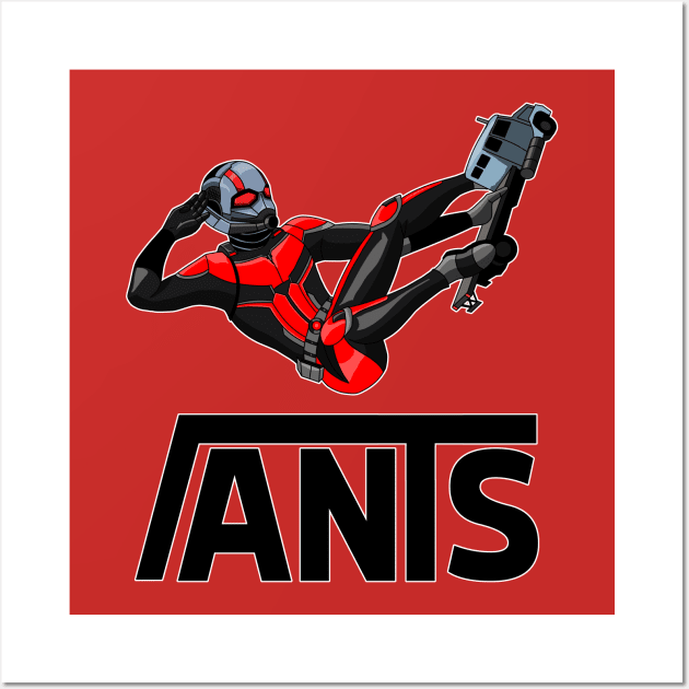 Ant Skating Wall Art by nickbeta